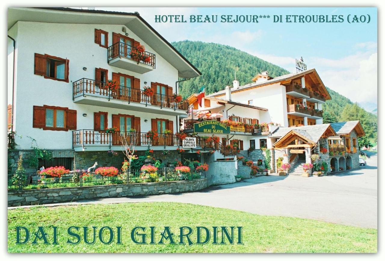 Hotel Beau Sejour Etroubles Kültér fotó